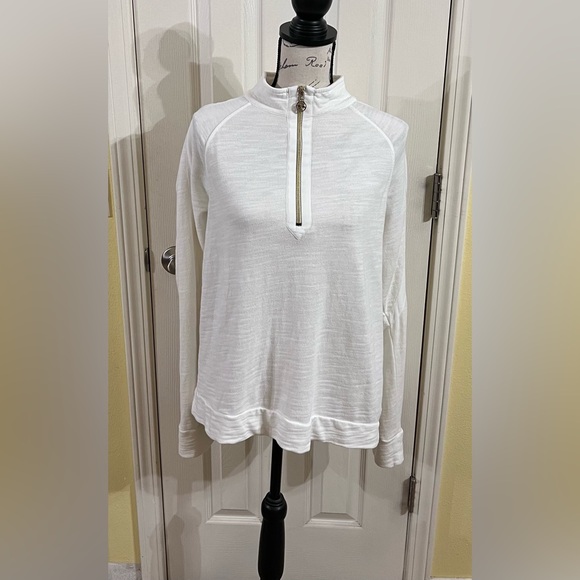 Lilly Pulitzer Resort White Ashlee Pullover- NWOT. - Picture 3 of 10